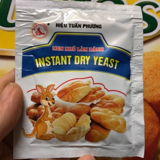 5 gói Men khô làm bánh Tuấn Phương 10g