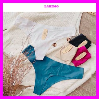 Set 5 quần lót đúc su lọt khe sexy Angela srecet nhiều màu freesize 40-60kg Lakimo QLG18