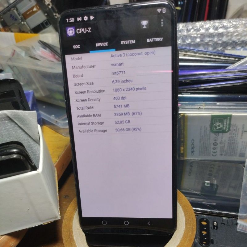 Điện thoại Vsmart active 3 6/64gb rẻ như xác