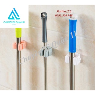 Móc treo chổi, cây lau nhà dán tường CATAN SHOP siêu dính thông minh GD328-Treochoi