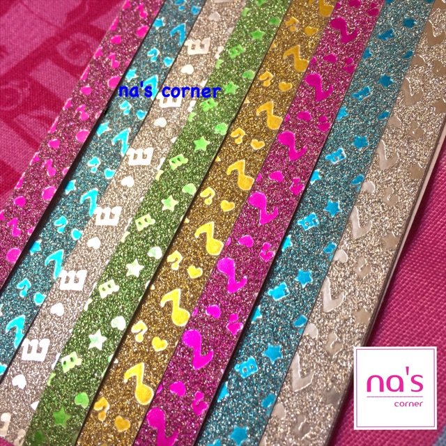 Giấy xếp sao nhũ kim tuyến đẹp nhiều mẫu