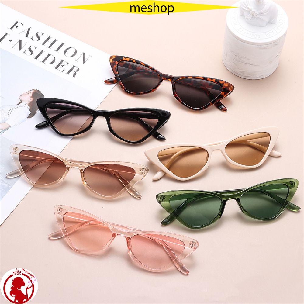 Kính Mát Thời Trang Hình Mắt Mèo Chống Tia UV400 Phong Cách Cổ Điển Cho Nữ