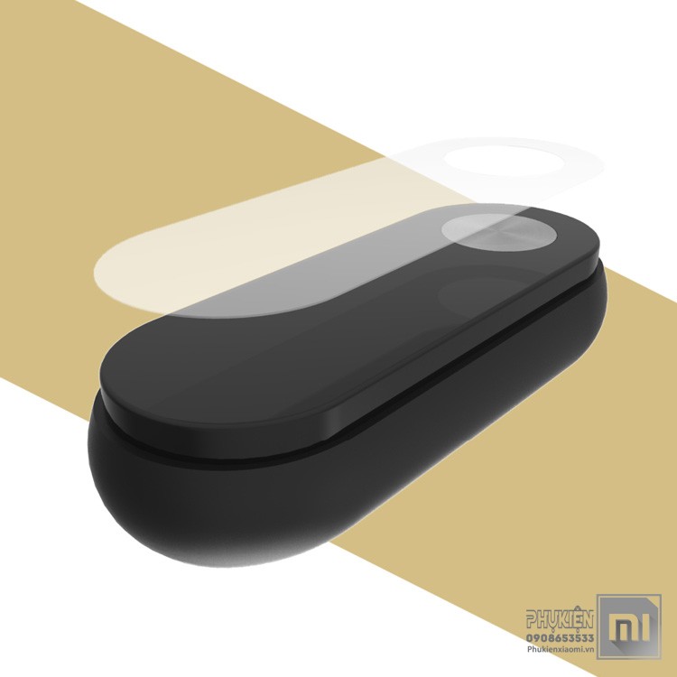 Miếng dán miband 2 Mojias - 1 bộ 2 miếng