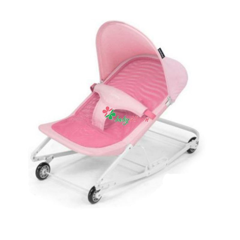 Xe nhún ăn bột có bập bênh + mùng hiệu Seebaby R1 ( hàng chính hãng )