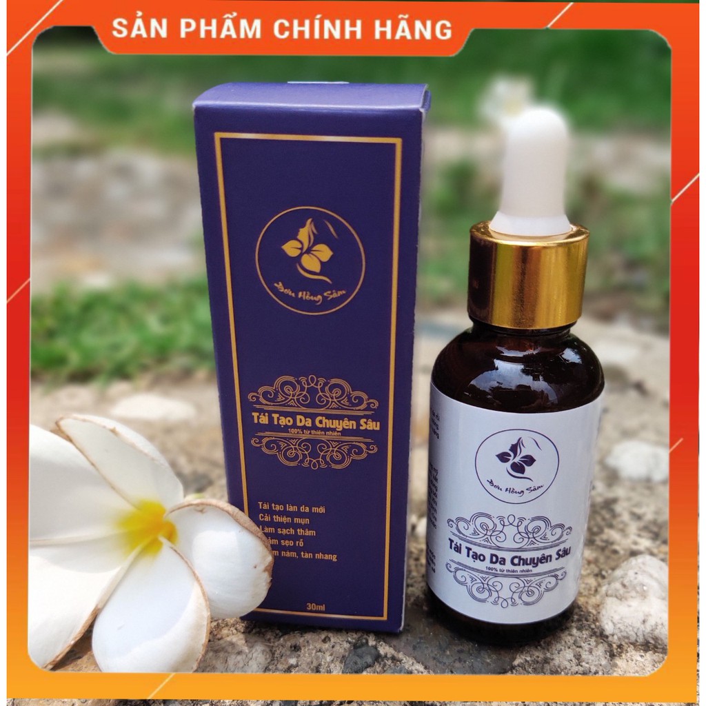 [HÀNG CHÍNH HÃNG - FREESHIP] 30 ML - CAM KẾT HIỆU QUẢ - TÁI TẠO DA ĐƠN HỒNG SÂM - SẠCH MỤN THÂM NÁM TÀN NHANG | BigBuy360 - bigbuy360.vn
