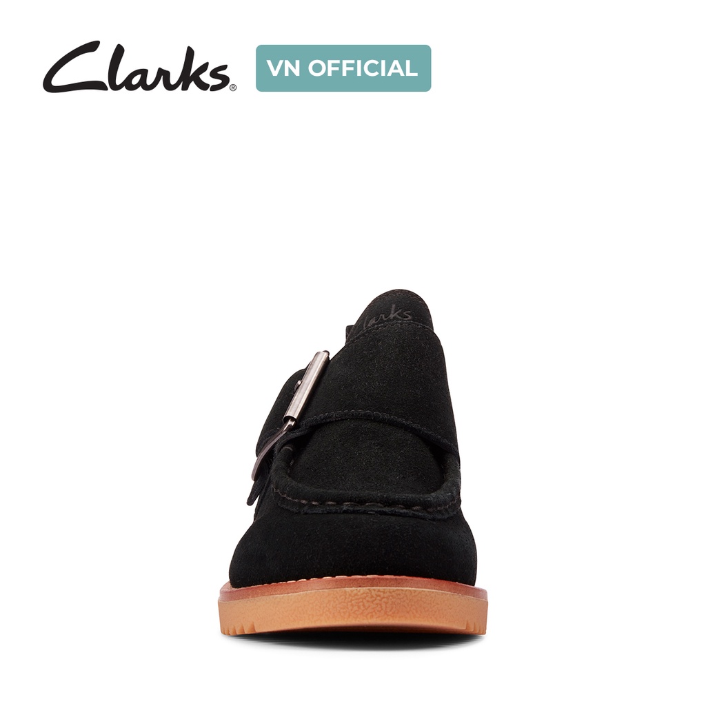 Bốt thời trang nữ CLARKS Eden Mid Monk màu đen