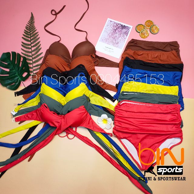 Bikini Nữ Hai Mảnh Cạp Cao Freesize BHV019 | BigBuy360 - bigbuy360.vn