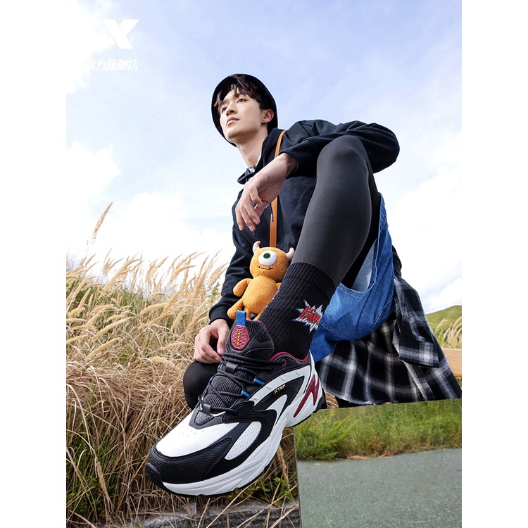 Giày thể thao chạy bộ XTEP 48 độ đế mềm mại nhẹ chống sốc mang thoải mái thời trang năng động dành cho nam