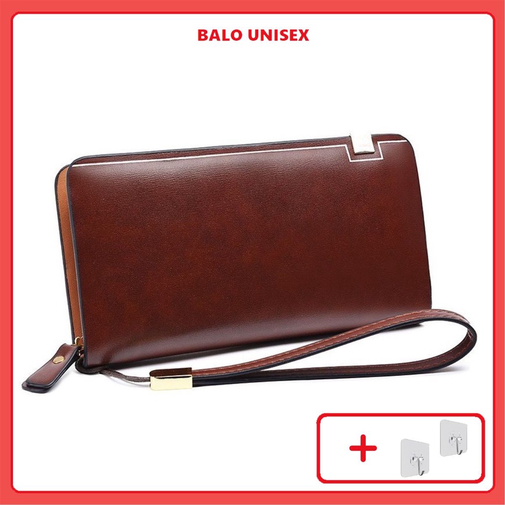 Ví Cầm Tay Ngang Da Bò Cao Cấp 800DAB
