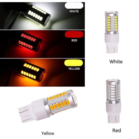 Đèn LED phanh thắng chân T20 7443 7440 5630 lùi hậu đuôi cho xe hơi ô tô Mazda 2 3 cx5 6 cx8 cx9 Ford Ranger SH