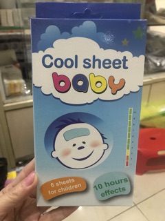 miêng dán hạ sốt Cool sheet baby