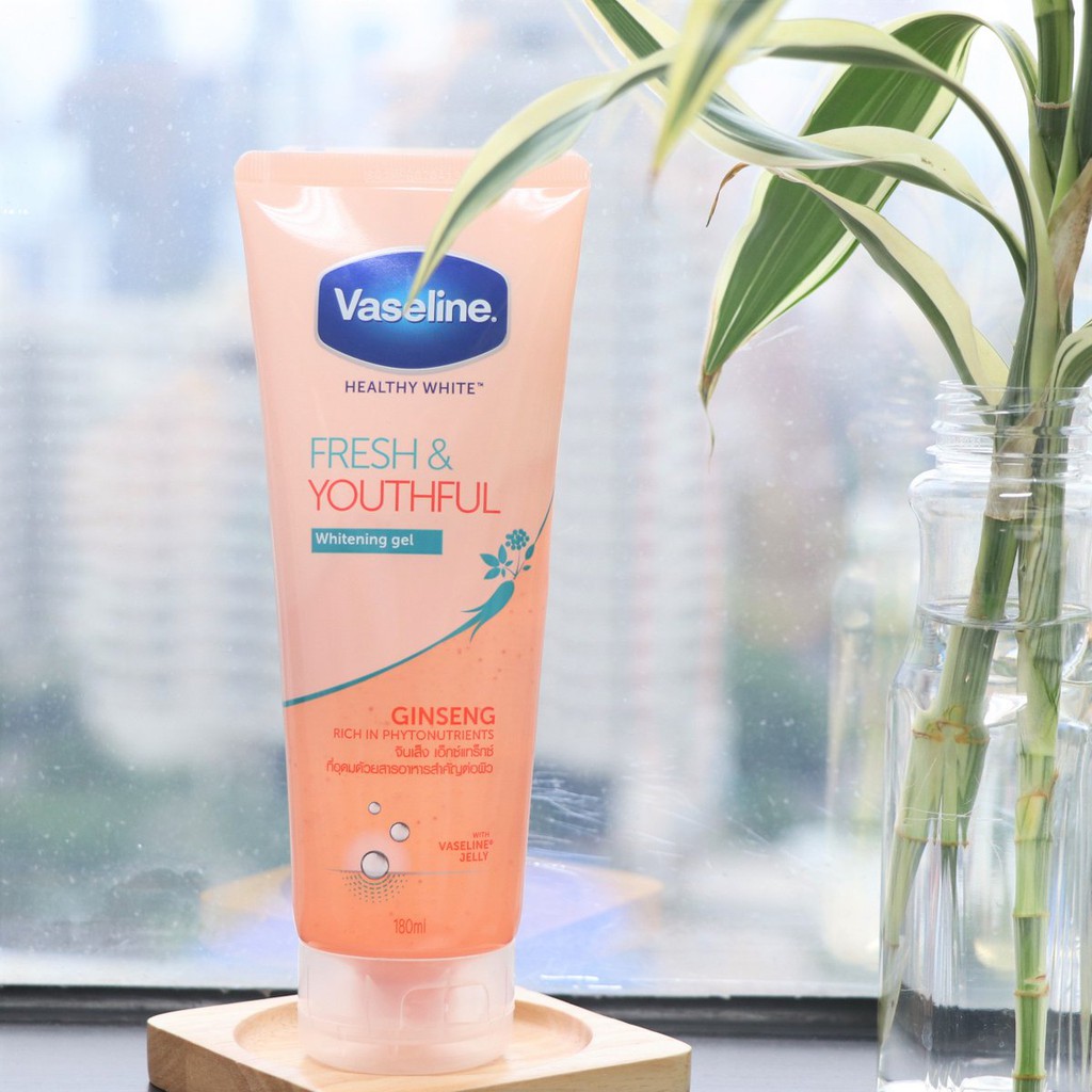 [HOT] ❄ Gel Dưỡng Trắng Body Vaseline Fresh Youthful 180ml ❄