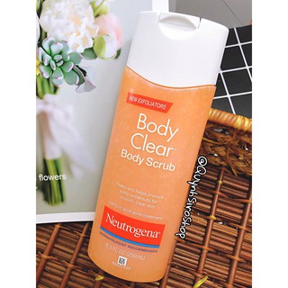 SỮA TẮM MỤN LƯNG NEUTROGENA BODY CLEAR BODY SCRUB