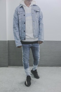 Light blue acid jacket