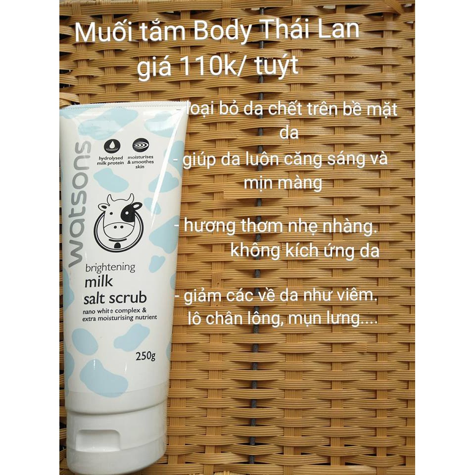Muối tẩy da chết Body Watsons