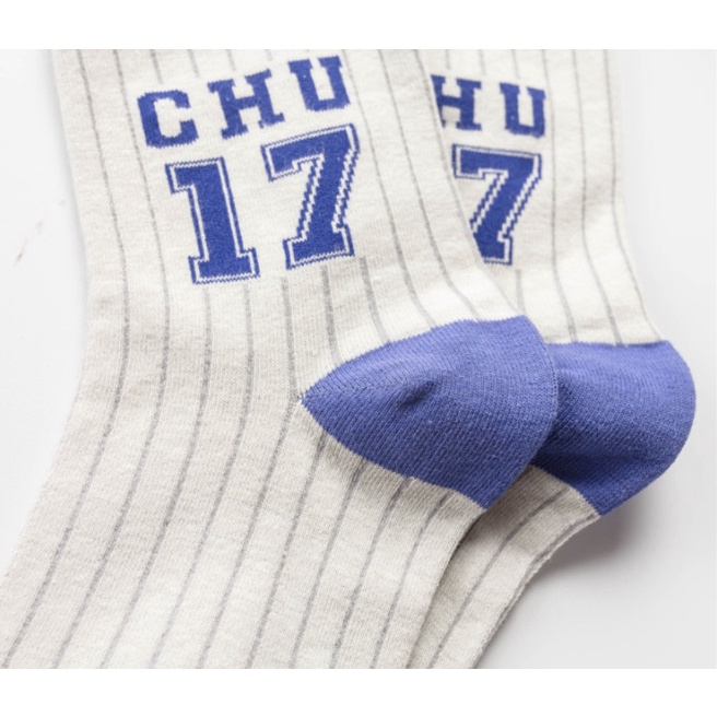 Vớ Tất Nam Nữ cổ lửng Chữ Số đủ màu phong cách trẻ trung, năng động.