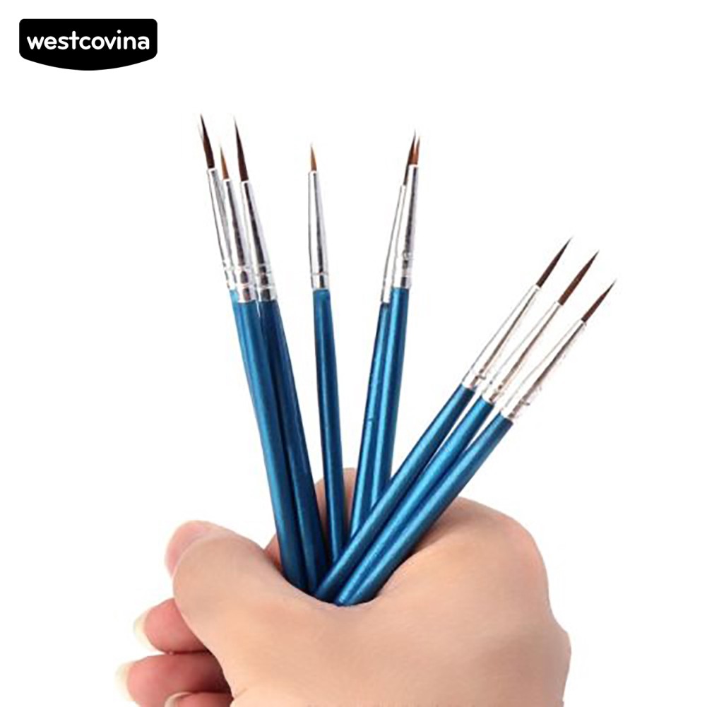 Set 10 cọ vẽ màu nước nghệ thuật
