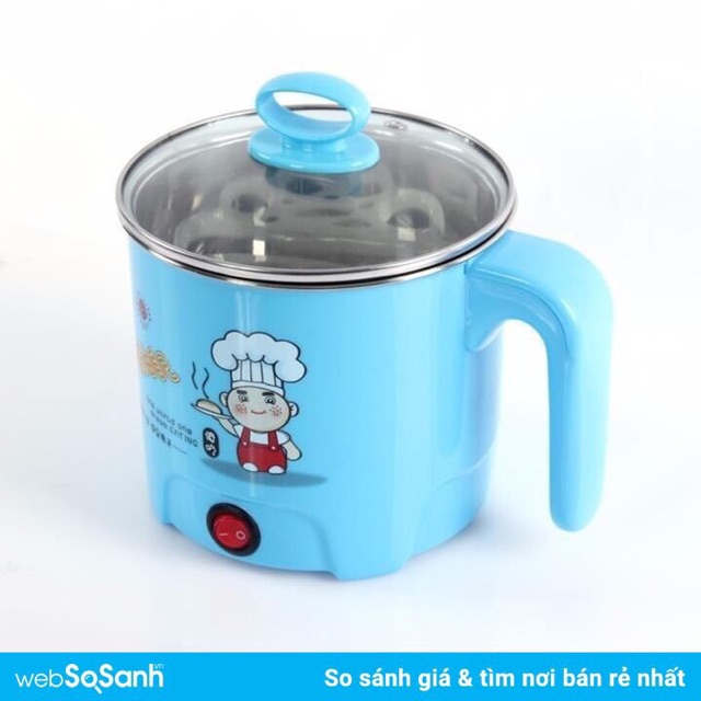 Nồi Nấu Mì Đa Năng, Siêu Tốc 1,8Lít - tiện dụng tại nhà HÀNG XỊN Nồi Điện Mini