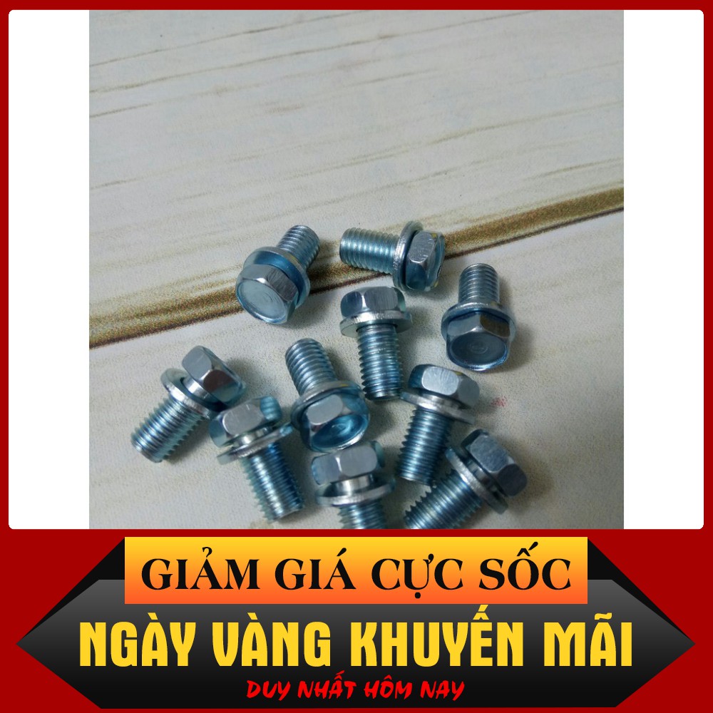 combo 10 cái ốc 7 ly hộp xích dài (dụng cụ sửa xe)