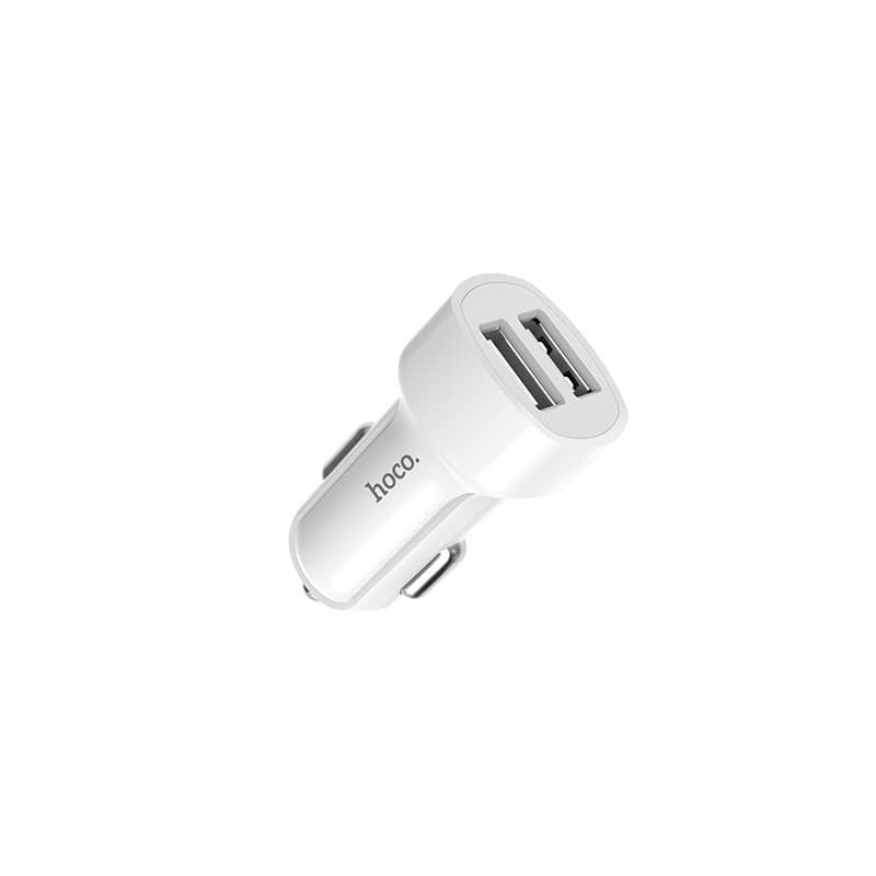 Tẩu cắm sạc nhanh ô tô xe máy Hoco ZD02 2 Cổng Usb Bảo Hành Chính Hãng 24 tháng tặng kèm dây sạc nhanh dùng cho oto