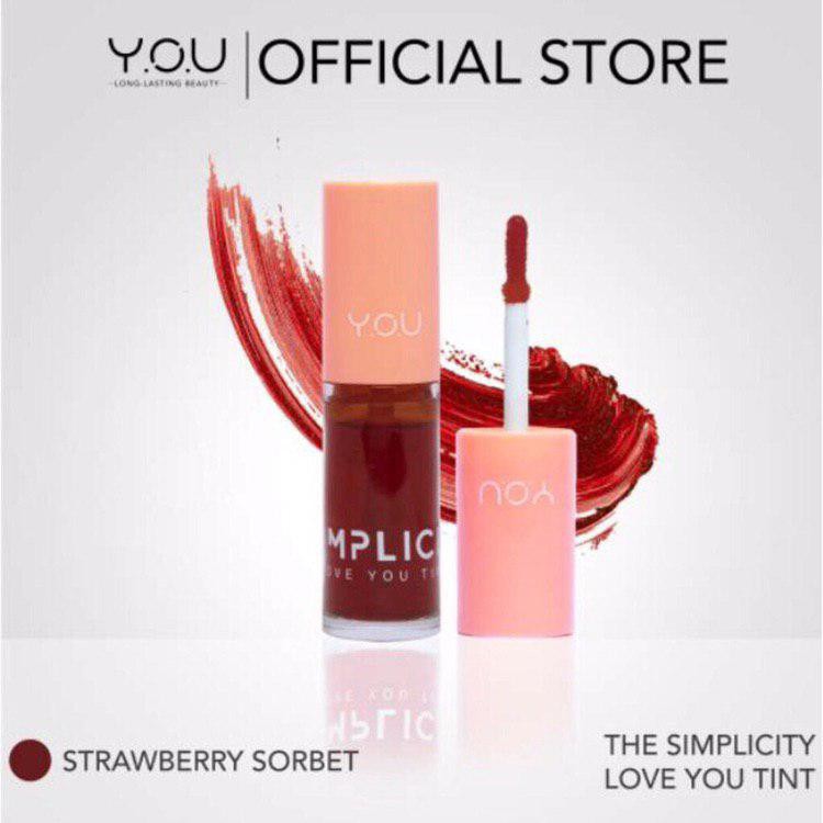 (hàng Mới Về) Son Tint Trang Điểm Đơn Giản The Simplicity Love You | BigBuy360 - bigbuy360.vn