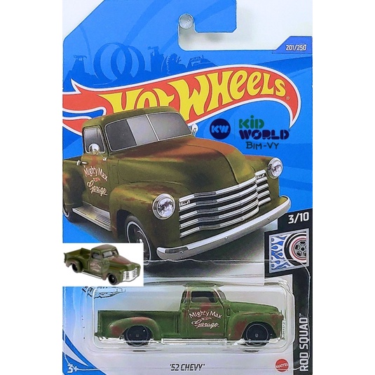 Xe mô hình Hot Wheels basic Bán tải '52 Chevy GHG01.