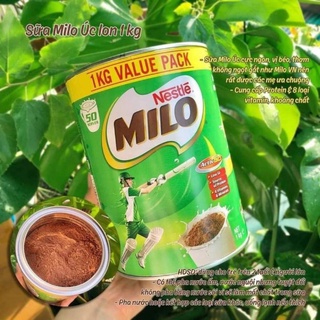 Bột Milo Úc Hộp 1Kg