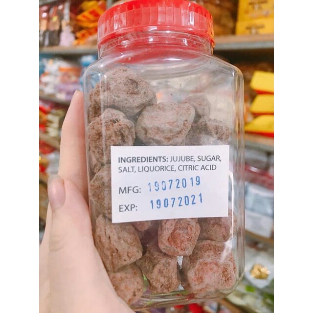 COMBO 2 HŨ XÍ MUỘI MẶN THÁI LAN HŨ 200gr ( ngon ngon )