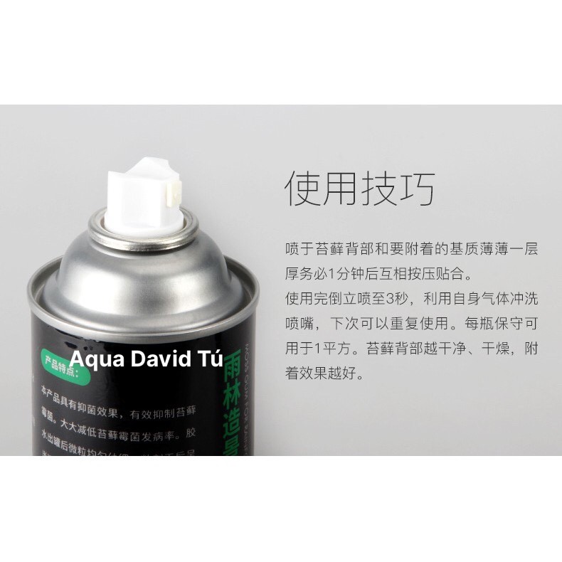 Keo Dán Rêu Mius Cho Bể Thủy Sinh Bán Cạn