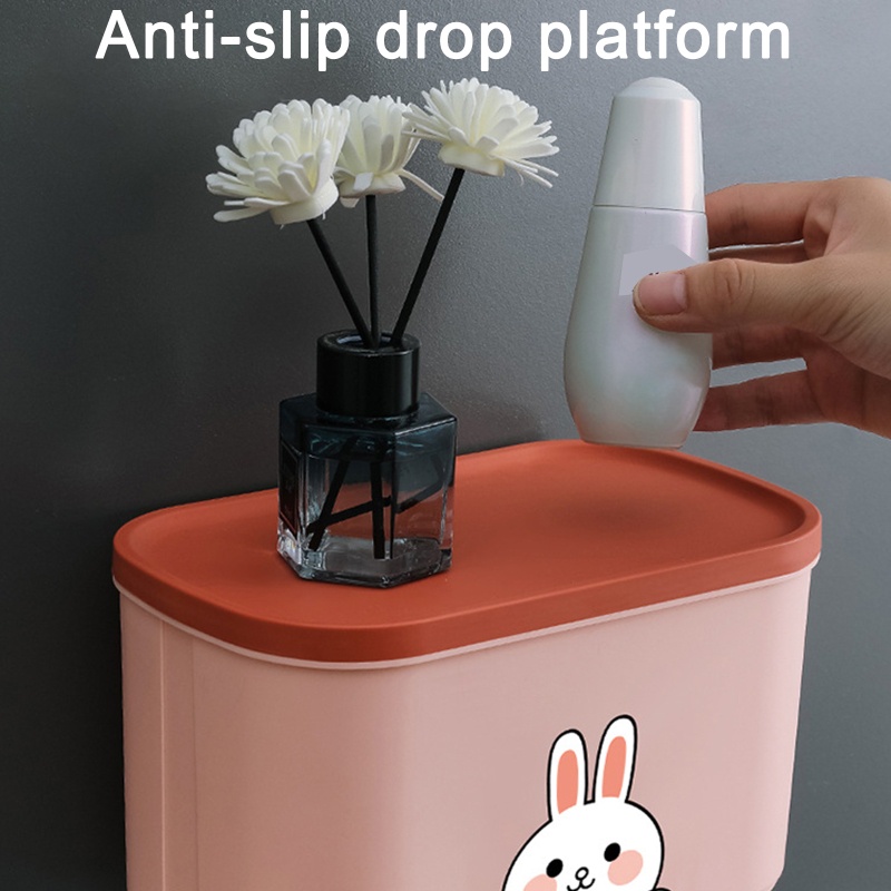 Hộp Đựng Cuộn Giấy Vệ Sinh Chống Nước Dễ Thương