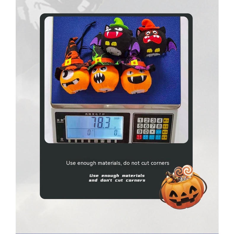 Phụ Kiện Trang Trí Halloween Phát Sáng Phong Cách Mới