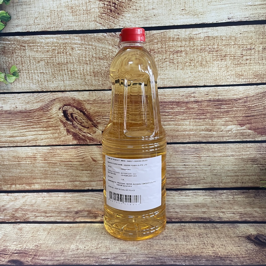 Gia vị nấu ăn Mirin King Jozo Hinode chai lớn 1.8L