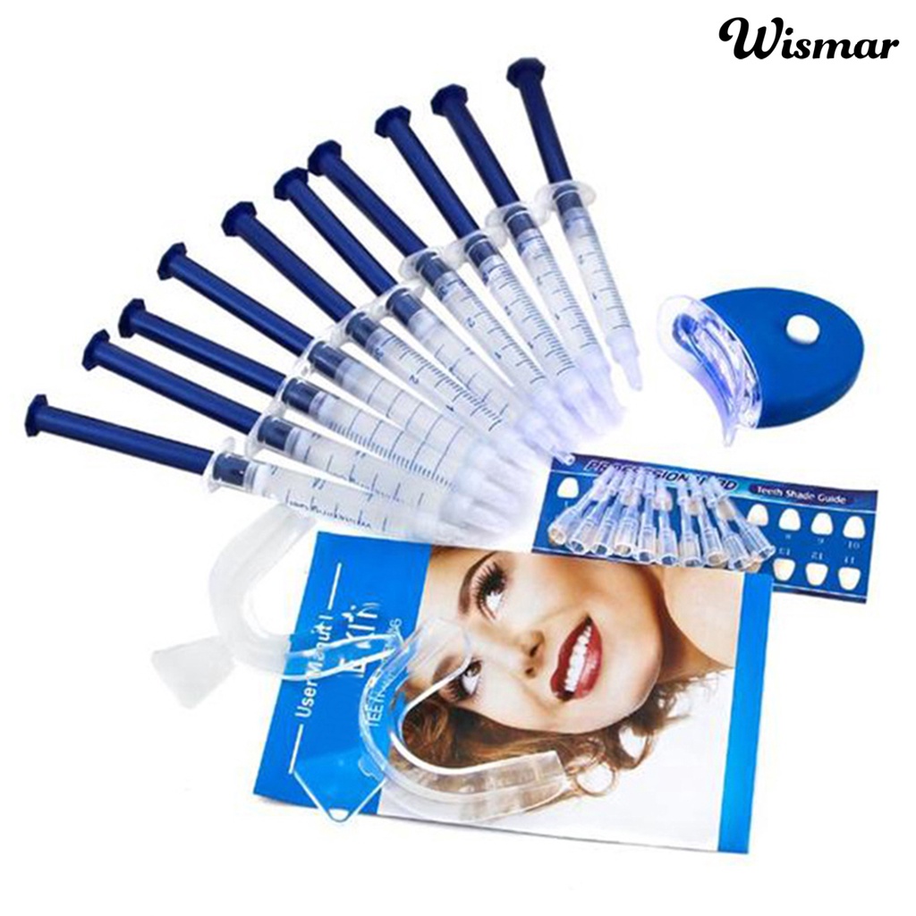 Bộ dụng cụ làm trắng răng chuyên nghiệp có đèn LED