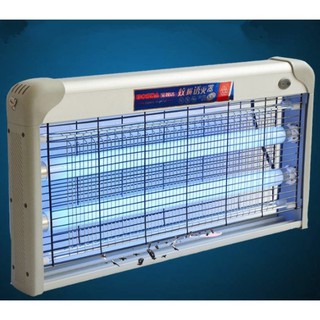 Đèn bắt muỗi và côn trùng lớn công nghiệp Led UV 23x38cm