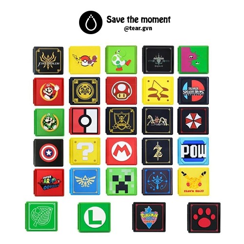 Hộp đựng Game Card (Premium Game Card Case) nhiều kiểu cho Nintendo Switch - 12 Slots