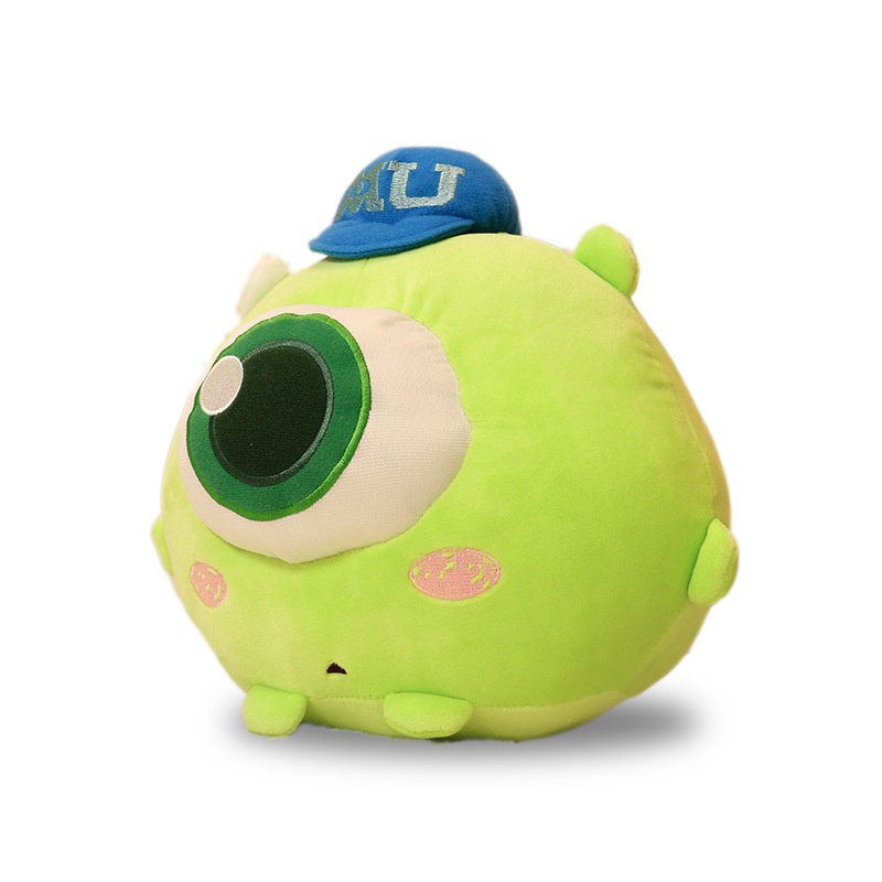 Thú Nhồi Bông Hình Michael Wazowski Monsters University Mike Mr Q Cho Bé