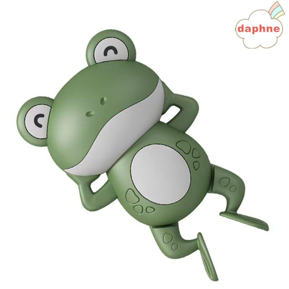 DAPHNE New Children Water Toys Cute Clockwork Toys Baby Bath Toys Toys Water Game Safe Swimming Gifts 0-12 Months Animals Frog/Multicolor