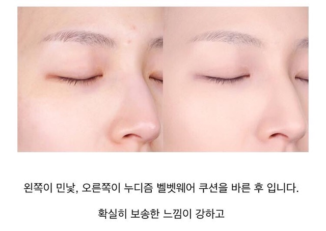 Clio Set phấn nước Nudism Velvetwear cushion SPF50+ PA+++ | BigBuy360 - bigbuy360.vn