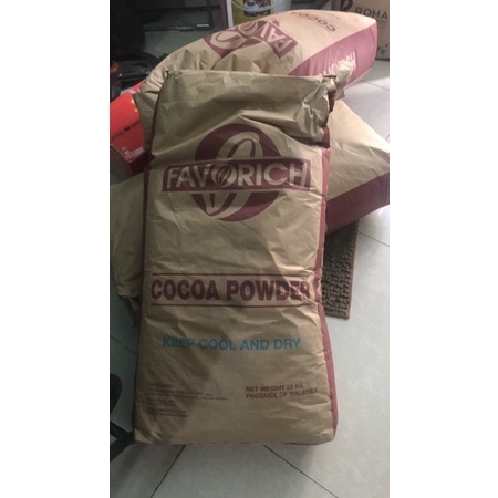 Bột cacao nguyên chất Malaysia - túi 100g chiết từ bao 25kg