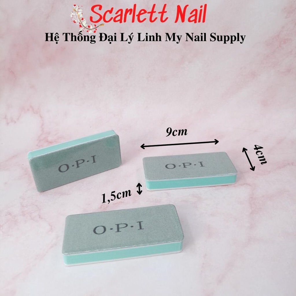 Phao Mịn Chà Móng OPI - Phao Đánh Bóng Móng Tay Buffer Mịn