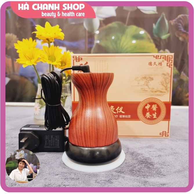 Máy Massage Đá Nóng Bằng Điện Cao Cấp Máy Chườm Nóng Cốc Nhiệt Massage Đả Thông Kinh Lạc Lưng Vai Gáy Điều Chỉnh Nhiệt