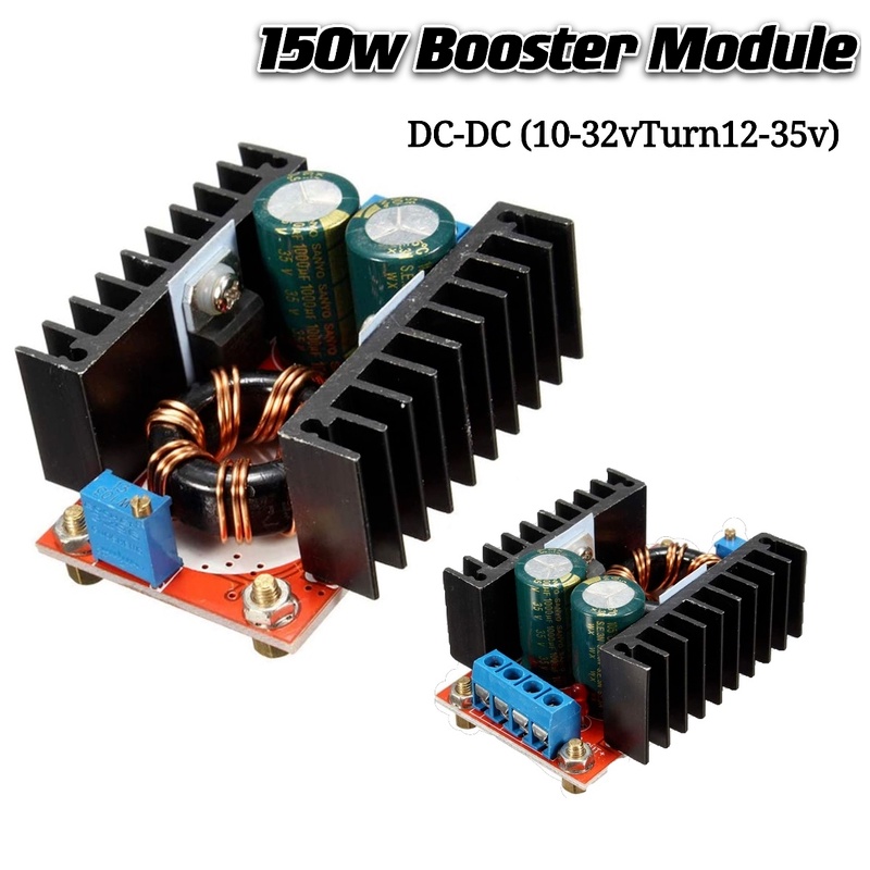 Mô Đun Tăng Áp 150w 10-32v Đến 12-35v 6a Dc