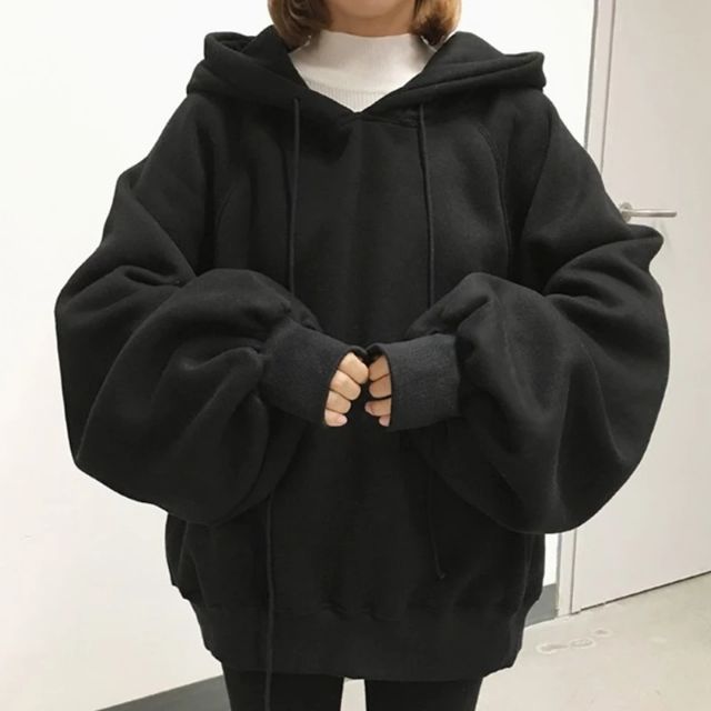 ORDER ÁO NỈ HOODIE TAY RỘNG