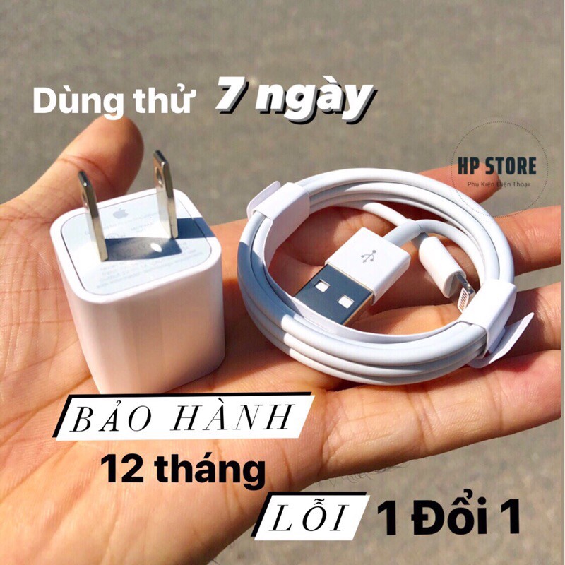 Củ sạc + Dây sạc IPdành cho IP5-xmax