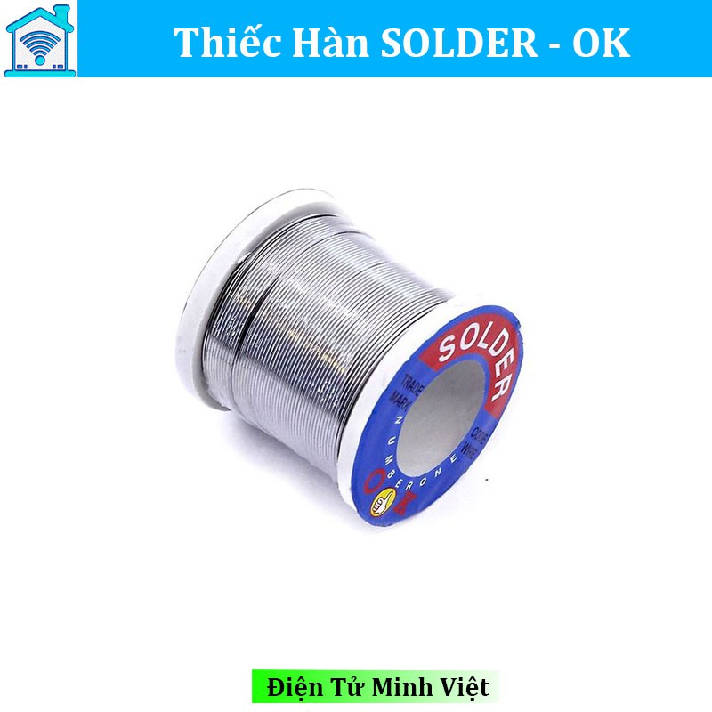 Thiếc Hàn SOLDER-Ok 0.8mm Cuộn To 100g