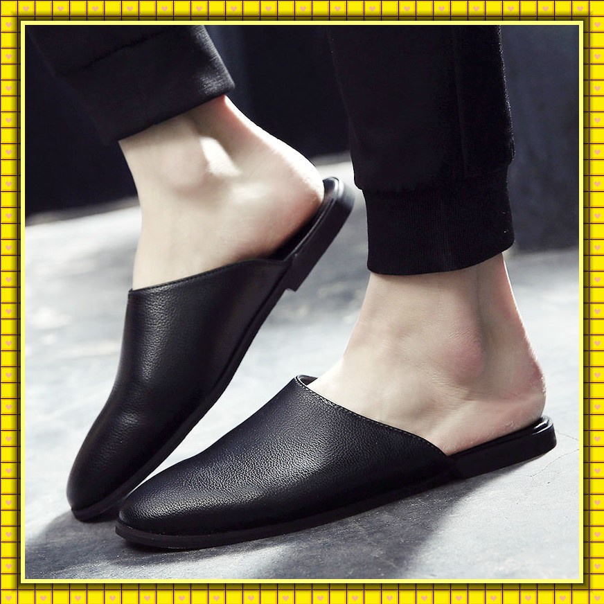 Giày lười bằng da phong cách công sở cho nam và nữ