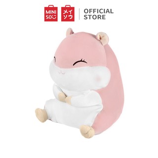 [Mã LIFEHL9 giảm 8% tối đa 100K đơn 250K] Thú bông Miniso hình con Hamster ngồi (Giao màu ngẫu nhiên) - Hàng chính hãng
