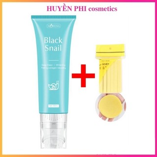Sữa rửa mặt HUYỀN PHI Black Snail - Làm sạch lỗ chân lông, Sáng Hồng Da
