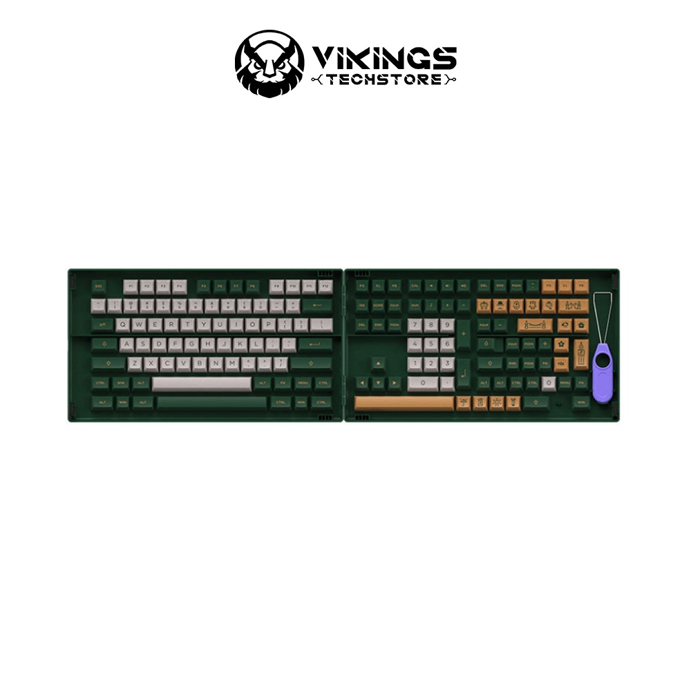 Bộ nút bàn phím Keycap AKKO PBT Double-Shot ASA/Cherry/OSA/OEM- hàng cao cấp, chính hãng