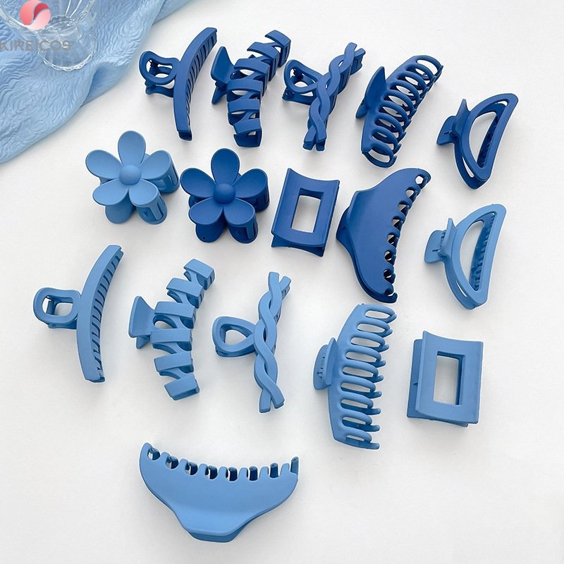 Kẹp Tóc Gấp Tóc Nhiều Mẫu Tông Xanh Cho Mùa Hè Hot Trend